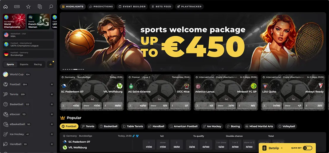 VipZino sport betting